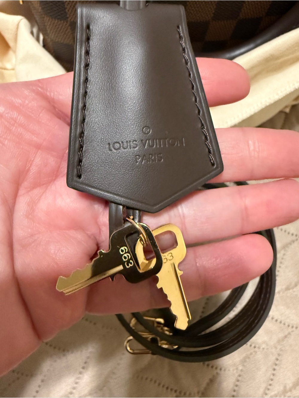 LOUIS VUITTON ALMA BB DAMIER EBENE - Picture 10 of 16